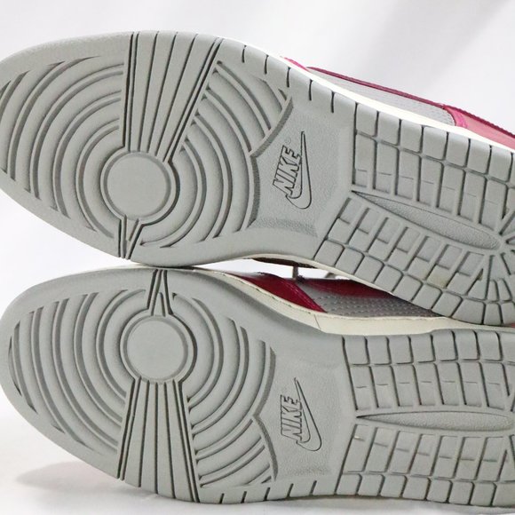 NIKE Dunk Sky Hi Med Grey /Sport Fuchsia-Sail Hidden Wedge Sneakers Sz 10 US - Picture 15 of 15